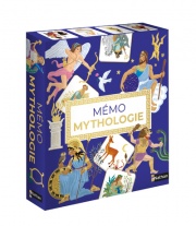 Mémo de la mythologie - 60 cartes + 1 livret pour plongez au c?ur de la mythologie grecque en famille - dès 6 ans