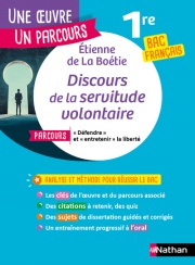 Analyse et étude de l'oeuvre - Discours de la servitude volontaire, La Boétie -Réussir son BAC Français 1re 2026 - Parcours associé « Défendre » et  « entretenir » la liberté - Une oeuvre, un parcours