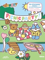 Sunny & ses amis - Picnic Party ! - Des stickers épais, repositionnables et lavables
