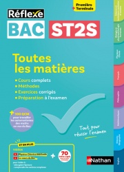Bac ST2S 1re et Tle - Toutes les matières - Réflexe - 2026