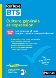 Guide BTS - Culture générale et expression - Nouveau thème épreuve 2026 - Toutes filières