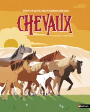 Chevaux - Toutes les races de chevaux réunies dans un seul livre ! - Dès 7 ans