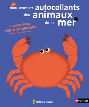 Mes premiers autocollants - Les animaux de la mer - Autocollants repositionnables - Dès 18 mois 