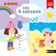 Les 4 saisons - Livre animé Kididoc- Dès 4 ans