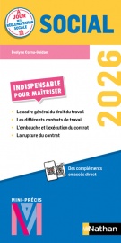Social 2026 - Mini-Précis - La collection indispensable pour maitriser l'essentiel