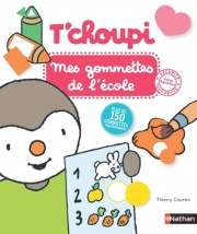 T'choupi - Mes gommettes de l'école - Plus de 150 gommettes repositionnables à utiliser - dès 2 ans