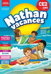 Cahier de vacances 2026 du CE2 vers le CM1 (8-9 ans) - Révisions complètes Toutes les matières / Nouveaux programmes - corrigés détachables - Nathan vacances