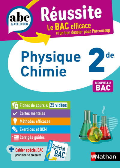 Physique-Chimie 2de - ABC Réussite - Programme de seconde 2023-2024 - Cours, Méthode, Exercices