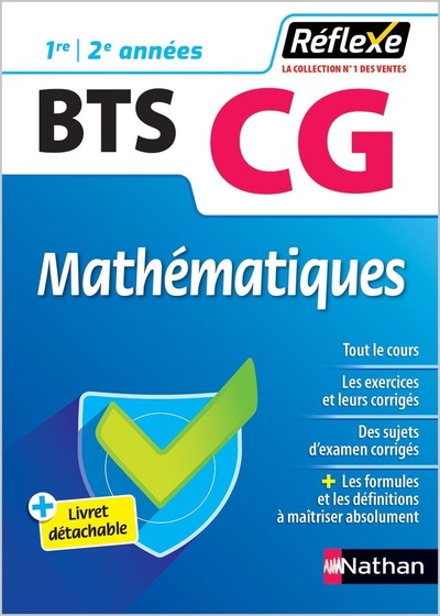 Guide - Mathématiques - BTS CG - Réflexe - 2024