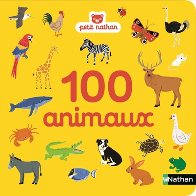 100 animaux - imagier - dès 10 mois