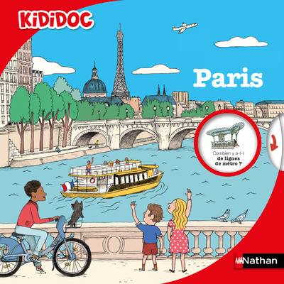 Paris - Livre animé Kididoc - Dès 6 ans