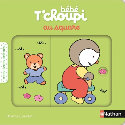 Bébé T'choupi au square - livre animé pour les bébés dès 6 mois