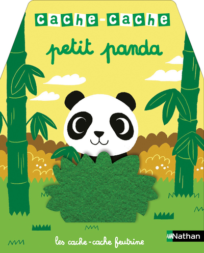 Cache-cache - Petit panda - Livre à toucher pour les bébés dès 6 mois