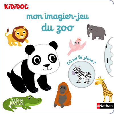 Mon imagier-jeu du zoo - Kididoc - dès 1 an