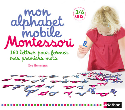 Mon alphabet mobile Montessori - lettres mobiles 3/6 ans