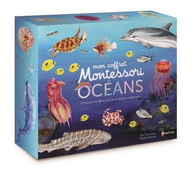 Mon coffret Montessori des océans - Pour découvrir la diversité de la faune océanique dès 3 ans