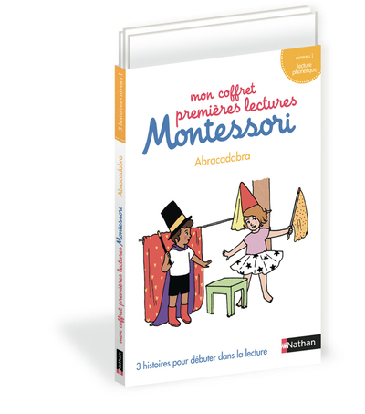 Mon coffret premières lectures Montessori - Abracadabra ! - Niveau 1 - 4/7 ans 