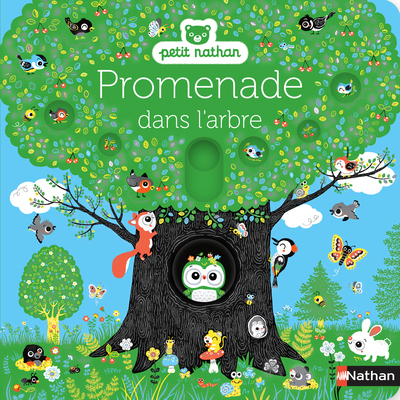 Promenade dans l'arbre - livre animé pour les bébés - dès 6 mois