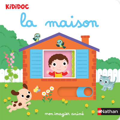 Mon imagier de la maison - imagier animé Kididoc Dès 1 an