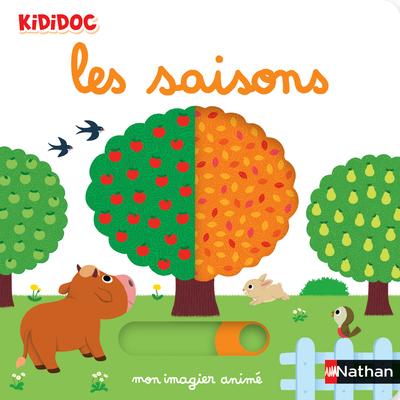 Mon imagier des saisons - imagier animé Kididoc dès 1 an