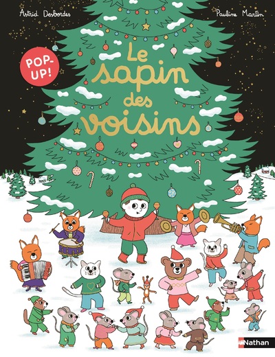 Livre pop-up magique pour attendre Noël : Max et Lapin, Le sapin des voisins - A partir de 3 ans