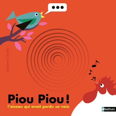 Piou piou - un livre à trous - dès 2 ans