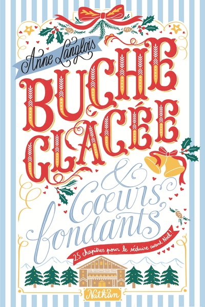 Bûche glacée & c¿urs fondants