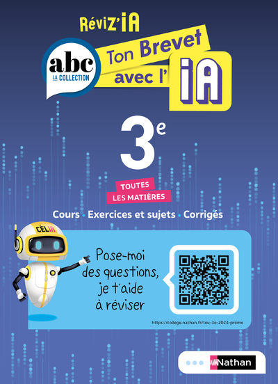 Ton Brevet avec l'IA 3e - Toutes les matières - Reviz'IA - Brevet 2025 - Cours, exercices, sujets corrigés