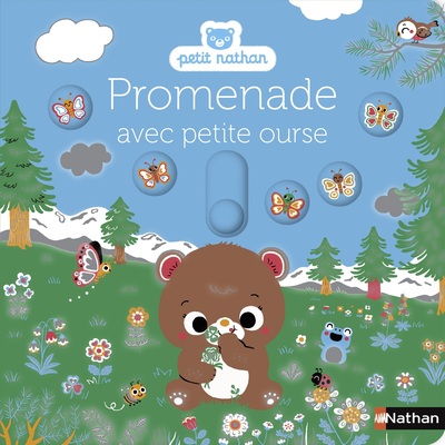 Promenade avec petite ourse - Pour découvrir le printemps avec une adorable petite ourse - dès 6 mois