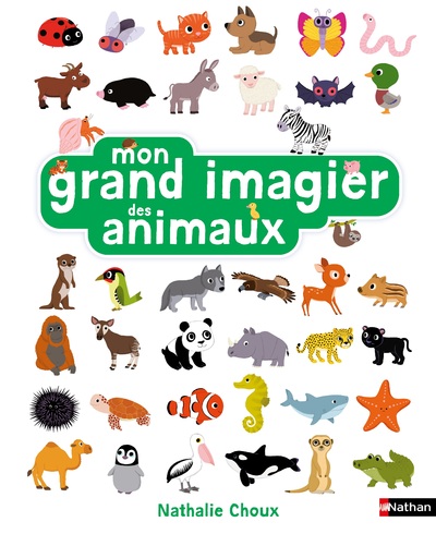 Mon grand imagier des animaux - Plus de 140 animaux à découvrir - dès 1 an