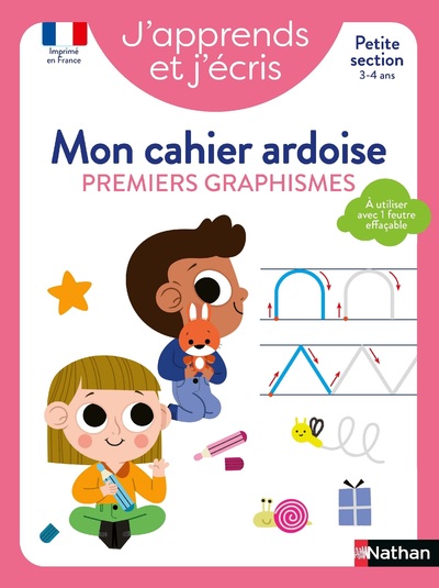  Mon cahier ardoise - Premiers graphismes petite section dès 3-4 ans