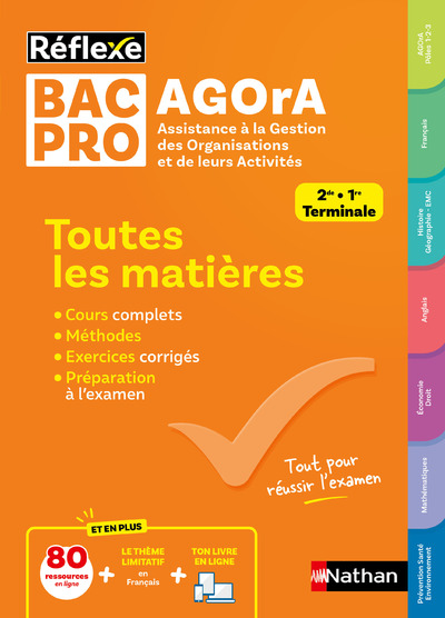 Toutes les matières - Bac Pro AGOrA - Réflexe - 2025