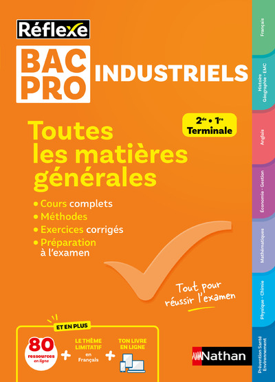 Toutes les matières générales - Bac Pro Industriels - Réflexe - 2025