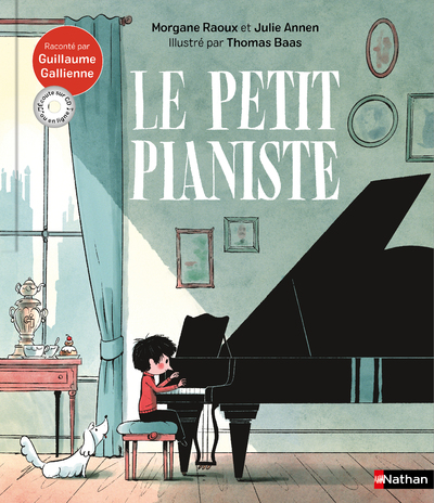 Le petit pianiste  - Une aventure musicale et touchante sur le harcèlement scolaire -  Album avec audio dès 5 ans