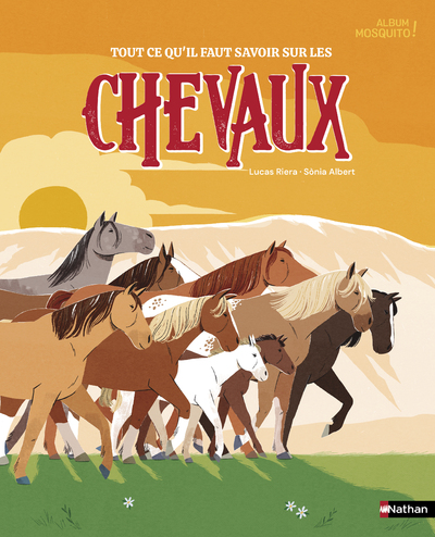 Chevaux - Toutes les races de chevaux réunies dans un seul livre ! - Dès 7 ans