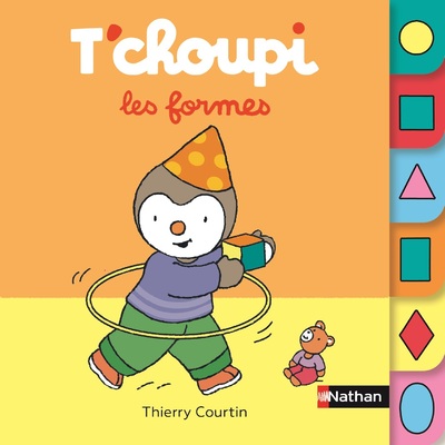 T'choupi - Les formes - Pour apprendre et reconnaître les formes ! - Livres à onglets - Dès 10 mois