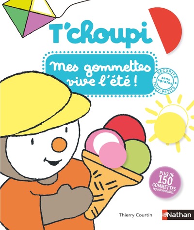 T'choupi - Mes gommettes Vive l'été - Plus de 150 gommettes repositionnables à utiliser - dès 2 ans