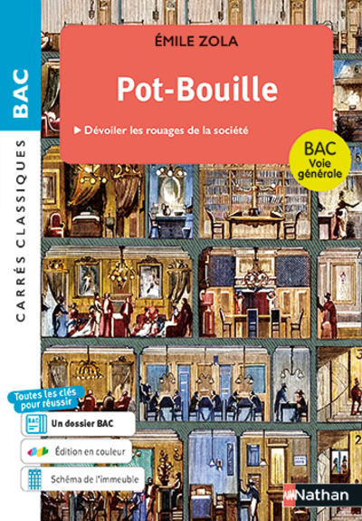 Pot-Bouille, Zola - BAC Français 1re 2027 - Parcours : Dévoiler les rouages de la société - voie générale - édition intégrale prescrite