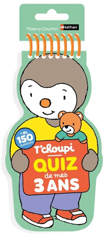 T'choupi - Quiz de mes 3 ans - Plus de 150 questions pour jouer avec son enfant ! Dès 3 ans