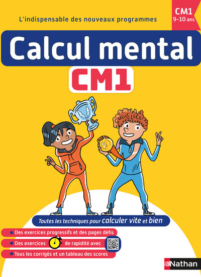 Calcul mental CM1 | Maths primaire 9-10 ans | Entraînement quotidien, exercices progressifs et révisions